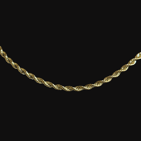 Rope Chain (Gold) 4mm